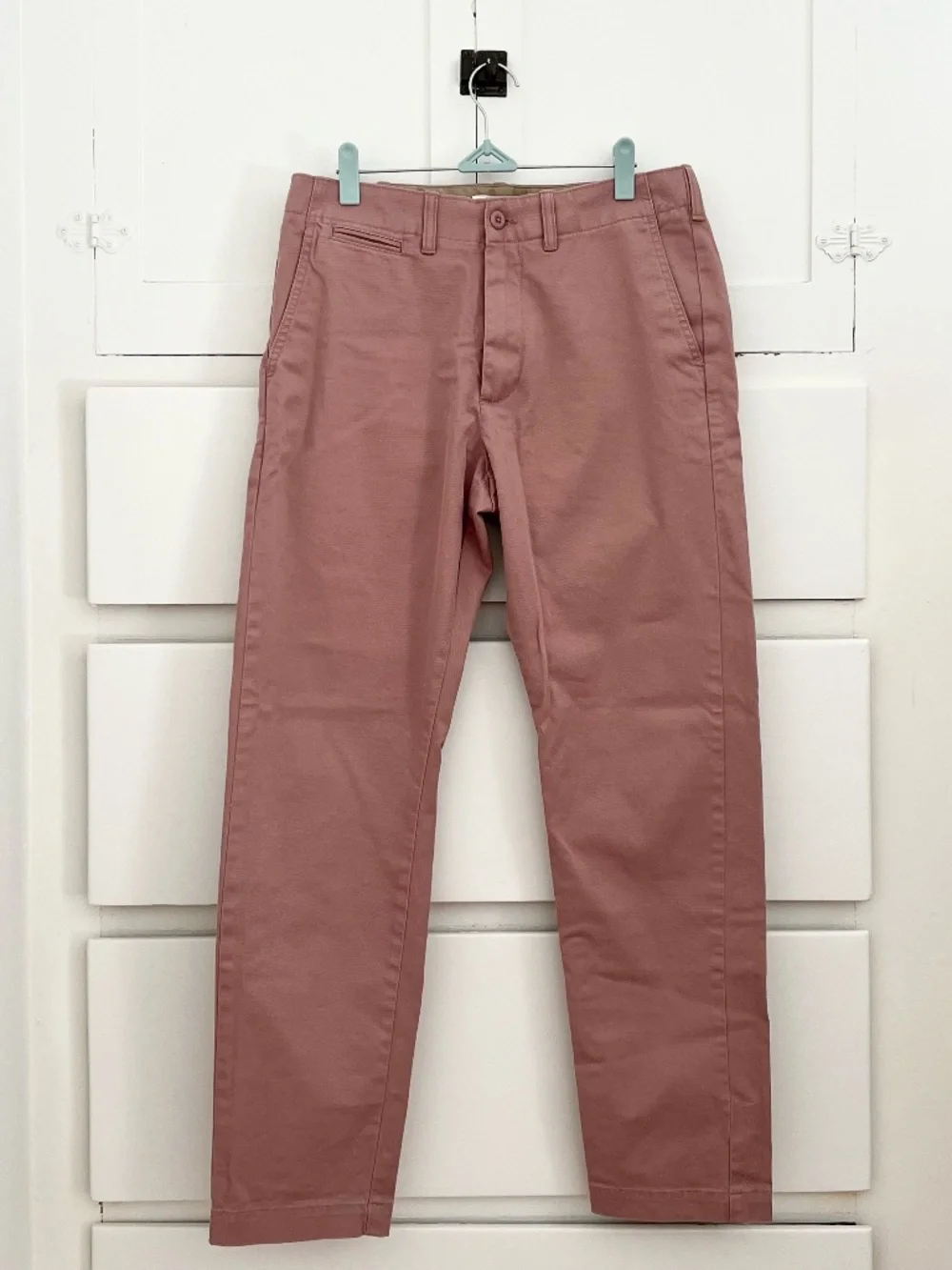 Banana Republic Slim Chino Pants Rose Clay NWOT 31x30